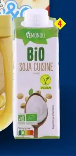 Lidl Soja cuisine Bio offre