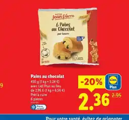 Lidl Pains au chocolat offre