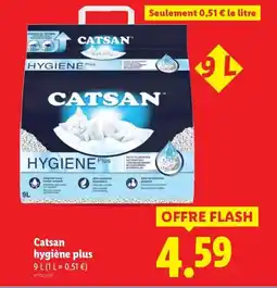 Lidl CATSAN hygiène plus offre