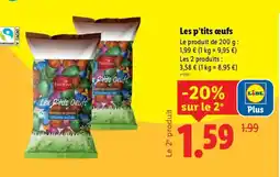 Lidl Les p'tits œufs offre