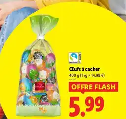 Lidl Œufs à cacher offre