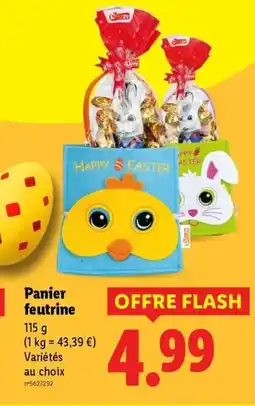 Lidl Panier feutrine offre