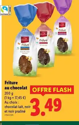 Lidl Friture au chocolat offre