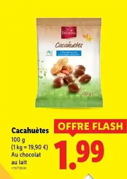 Lidl Cacahuètes offre