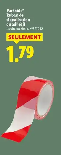 Lidl PARKSIDE Ruban de signalisation ou adhésif offre