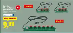 Lidl PARKSIDE Bloc multiprise pour extérieur offre