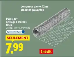 Lidl PARKSIDE Grillage à mailles fines offre