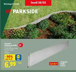 Lidl PARKSIDE Bordures de jardin offre