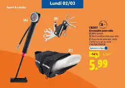 Lidl CRIVIT Accessoire pour vélo offre