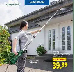 Lidl PARKSIDE Lance télescopique pour nettoyeur haute pression offre