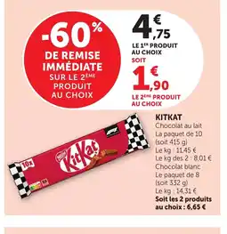 Bi1 KITKAT offre