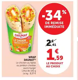 Bi1 DAUNAT Wrap offre