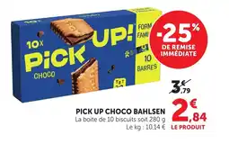 Bi1 PICK UP Choco bahlsen offre
