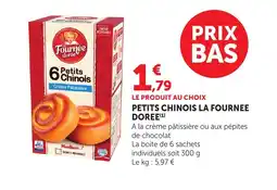 Bi1 LA FOURNEE DOREE Petits chinois offre