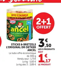 Bi1 DR OETKER Sticks & bretzels l'original offre