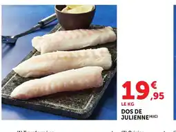 Bi1 Dos de julienne offre