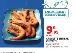 Bi1 Crevette entiere cuite offre