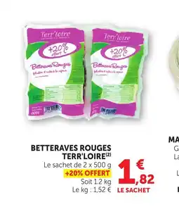 Bi1 TERR'LOIRE Betteraves rouge offre