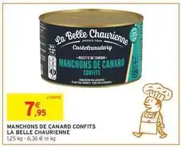 Intermarché MANCHONS DE CANARD CONFITS offre