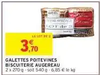 Intermarché GALETTES POITEVINES BISCUITERIE AUGEREAU offre
