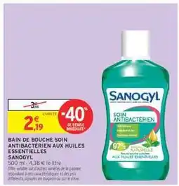 Intermarché SANOGYL offre