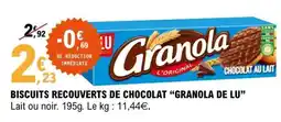 E.Leclerc Granola de LU offre