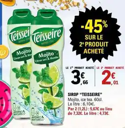 E.Leclerc Sirop Teisseire offre