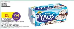 Intermarché YAOURT À LA GRECQUE STRACCIATELLA offre