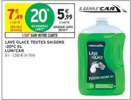 Intermarché LAVE-GLACE TOUTES SAISONS offre