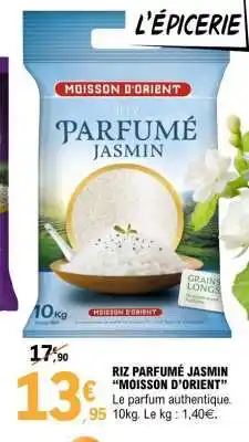 E.Leclerc RIZ PARFUMÉ JASMIN 'MOISSON D'ORIENT' offre