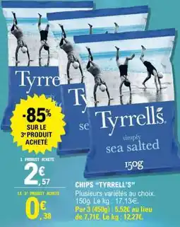 E.Leclerc CHIPS 'TYRRELL'S' offre