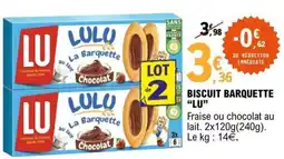 E.Leclerc BISCUIT BARQUETTE “LU” offre