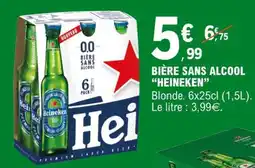E.Leclerc Bière Sans Alcool Heineken offre