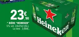 E.Leclerc BIÈRE “HEINEKEN” offre