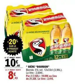 E.Leclerc BIÈRE “BOURBON” offre