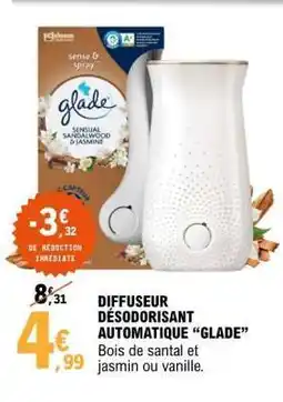 E.Leclerc DIFFUSEUR DÉSODORISANT AUTOMATIQUE “GLADE” offre