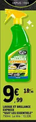 E.Leclerc LAVAGE ET BRILLANCE EXPRESS offre
