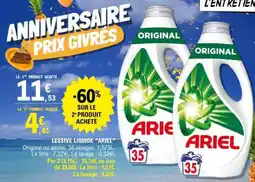 E.Leclerc ARIEL Lessive liquide offre
