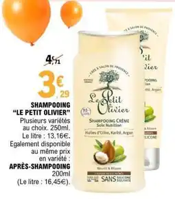 E.Leclerc SHAMPOOING LE PETIT OLIVIER offre