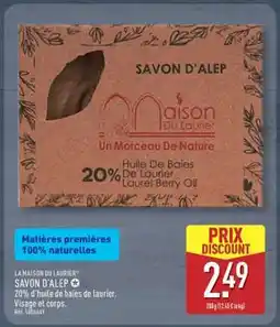 ALDI SAVON D'ALEP offre