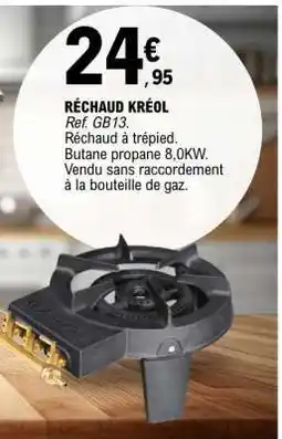 E.Leclerc RÉCHAUD KRÉOL offre
