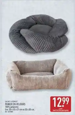 ALDI PANIER EN VELOURS offre