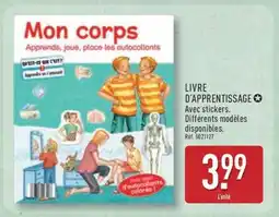 ALDI LIVRE D'APPRENTISSAGE offre