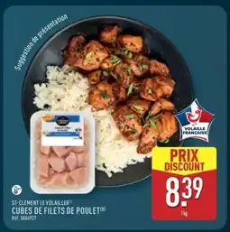 ALDI Cubes de Filets de Poulet offre