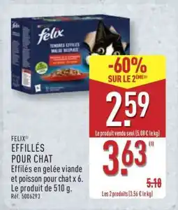 ALDI Felix Effilés Pour Chat offre