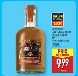 ALDI NOS ARRANGÉS LIQUEUR AU RHUM DE LA RÉUNION offre