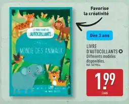 ALDI Livre D' Autocollants offre