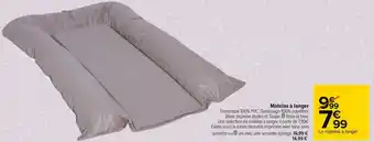 Carrefour Matelas à langer offre