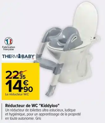 Carrefour Thermobaby réducteur de wc "kiddyloo" offre