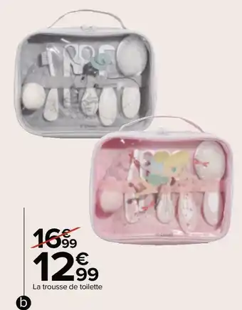 Carrefour Trousse de toilette offre